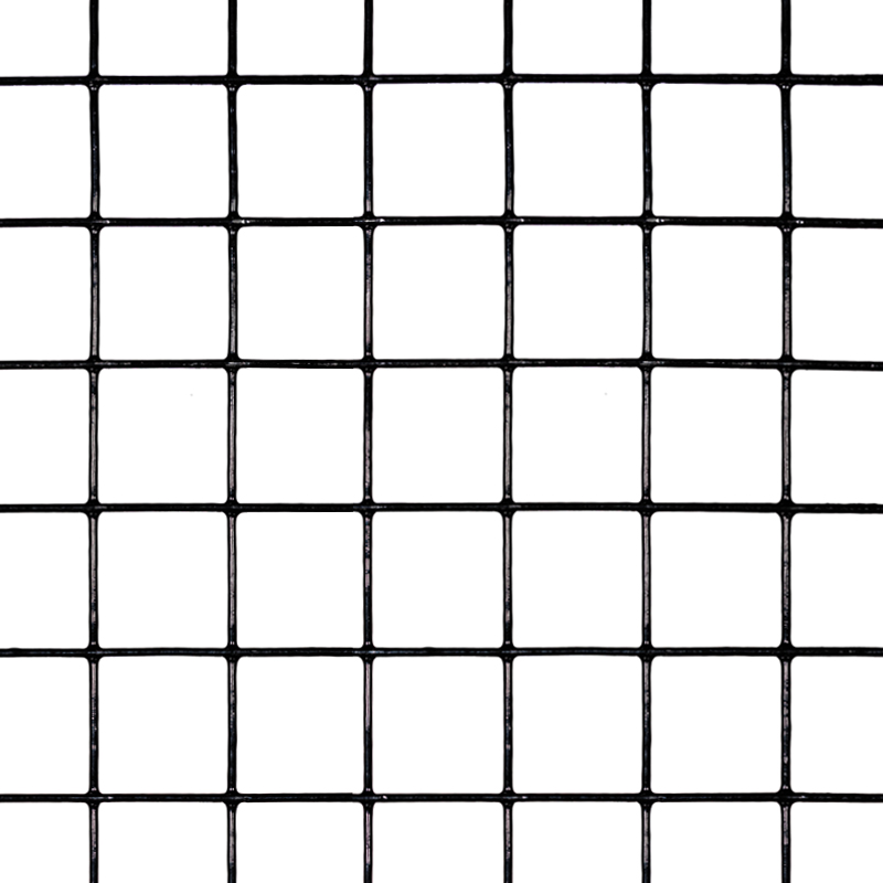 black welded wire detail