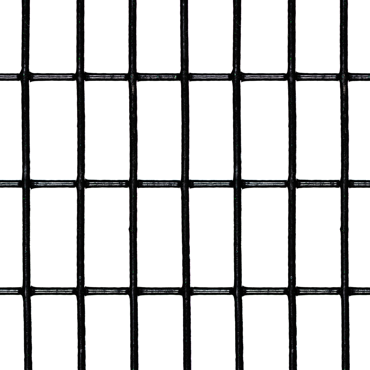 welded wire black detail